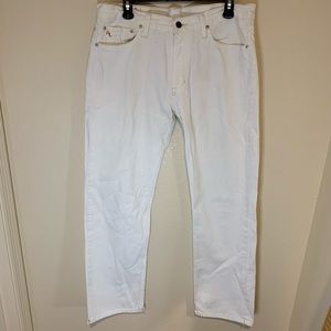 White Polo Ralph Lauren Jeans Size 33